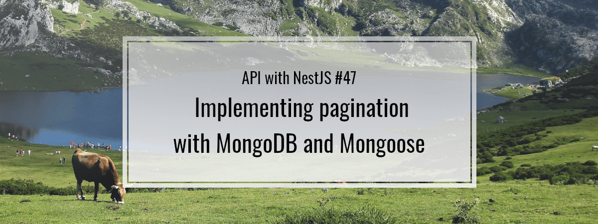 API with NestJS #47. Implementing pagination with MongoDB and Mongoose